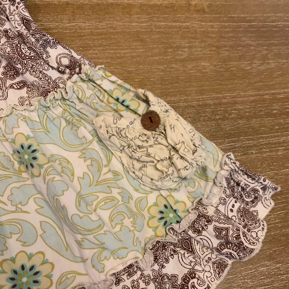 Mud Pie Floral and Polka Dot Kids Bottoms - Picture 7 of 7